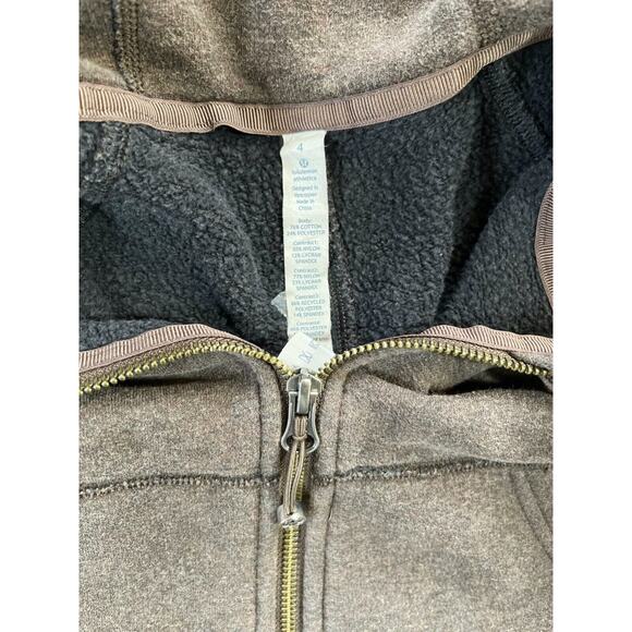Lululemon Long & Short of It Hooded Convertible Cropped/Long Jacket Women's 4 - Picture 5 of 11